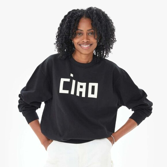 Clare V Ciao Sweatshirt, XL - Picture 1 of 10